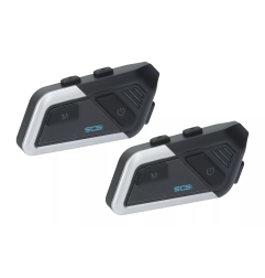 Interkomy motocyklowe SCS S-9XM Bluetooth 1000m 2 kaski