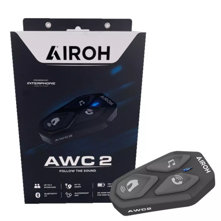 Interkom motocyklowy Airoh AWC2 500m 1 kask