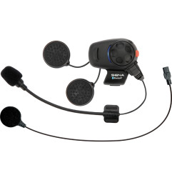 SENA INTERKOM MOTOCYKLOWY SMH5 BLUETOOTH 3.0 DO 400M Z UNIWERSALNYM ZESTAWEM MIKROFONÓW (2 ZESTAWY)