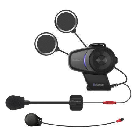 SENA INTERKOM MOTOCYKLOWY 10S BLUETOOTH 4.1 DO 1600M Z UNI. ZESTAWEM MIKROFONÓW (BEZ FM) (1 ZESTAW) (EL) - ZASTĘPUJE 10S-01