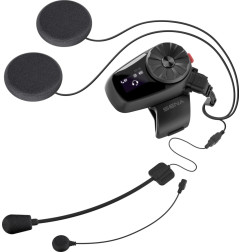 SENA INTERKOM MOTOCYKLOWY 5S BLUETOOTH 5 DO 700M Z LCD, HD SPEAKERS I UNI. ZESTAWEM MIKROFONÓW (BEZ FM) (2 ZESTAWY) ZAST. 5S-02D