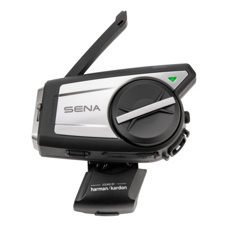 SENA INTERKOM MOTOCYKLOWY 50C-01 QUANTUM MESH 2.0 BLUETOOTH 5.0 DO 1600M Z KAMERĄ ULTRA HD 4K, FM ORAZ AUDIO HARMAN KARDON 1ZES.