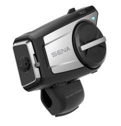 SENA INTERKOM MOTOCYKLOWY 50C-01 QUANTUM MESH 2.0 BLUETOOTH 5.0 DO 1600M Z KAMERĄ ULTRA HD 4K, FM ORAZ AUDIO HARMAN KARDON 1ZES.
