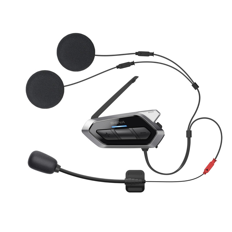 SENA INTERKOM MOTOCYKLOWY 50R QUANTUM MESH 2.0 BLUETOOTH 5.0 DO 2000M Z RADIEM FM ORAZ SYSTEMEM AUDIO HARMAN KARDON (1 ZESTAW)