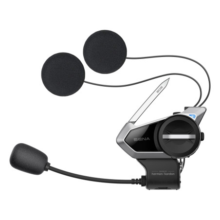 SENA INTERKOM MOTOCYKLOWY 50S QUANTUM MESH 2.0 BLUETOOTH 5.0 DO 2000M Z RADIEM FM ORAZ AUDIO HARMAN KARDON (2 ZESTAWY) (EL)