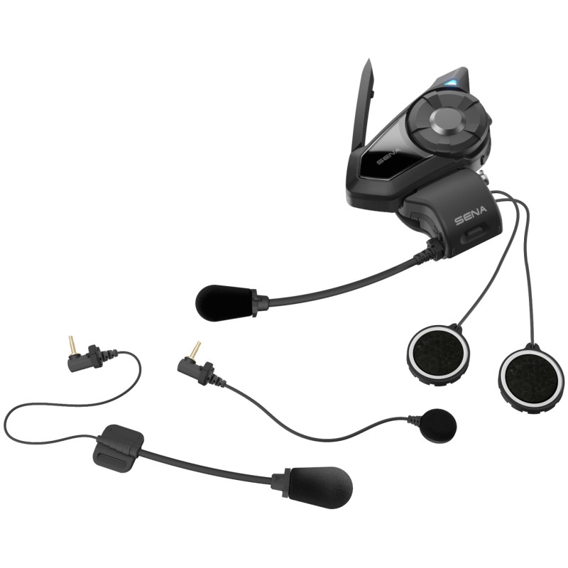 SENA INTERKOM MOTOCYKLOWY 30K MESH 2.0 BLUETOOTH 4.1 DO 2000M Z HD SPEAKERS I UNI. ZESTAWEM MIKROFONÓW (BEZ FM) 2 ZEST.