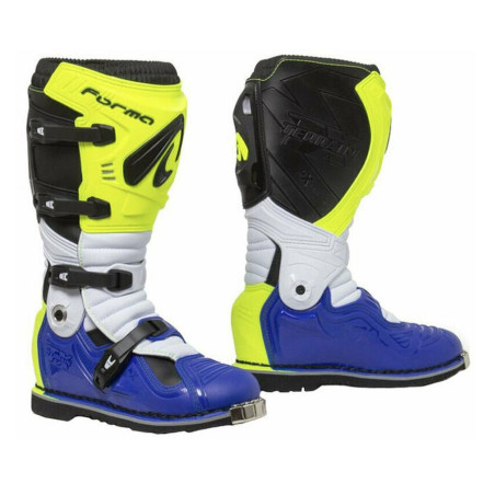 FORMA BUTY TERRAIN EVOLUTION TX YELLOW FLUO/WHITE/BLUE KOLOR BIAŁY/ŻÓŁTY FLUO/NIEBIESKI ROZMIAR 44