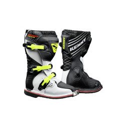 KENNY RACING BUTY CROSS/ENDURO MODEL TRACK KID/JUNIOR/DZIECIĘCE WHITE/BLACK/NEON YELLOW KOLOR CZARNY/BIAŁY/ŻÓŁTY FLUO ROZMIAR 35