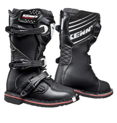 KENNY RACING BUTY CROSS/ENDURO MODEL TRACK KID/JUNIOR BLACK KOLOR CZARNY/BIAŁY ROZMIAR 37