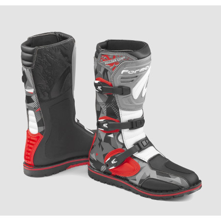 FORMA BUTY TRIALOWE BOULDER COMP KOLOR CAMO/CZERWONY/BIAŁY CZARNY ROZMIAR 43