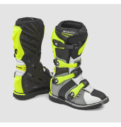 FORMA BUTY OFF ROAD/CROSS DZIECIĘCE/JUNIOR/KID GRAVITY KOLOR SZARY/BIAŁY/ZÓŁTY FLUO ROZMIAR 37