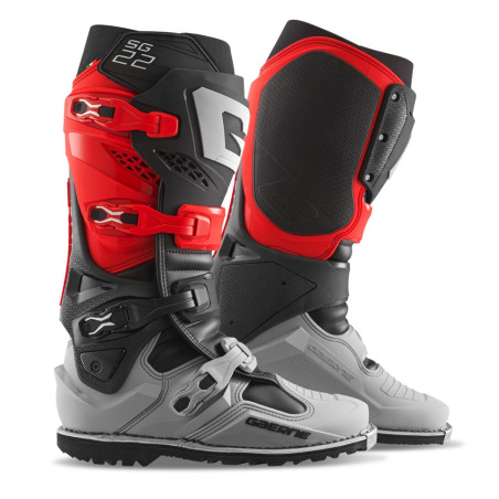GAERNE BUTY CROSS/ENDURO MODEL SG-22 GORE-TEX ENDURO RED/BLACK/GREY LIMITED EDITION KOLOR CZERWONY/CZARNY/SZARY ROZMIAR 45