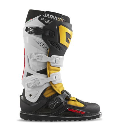 GAERNE BUTY CROSS/ENDURO MODEL SG-22 LIMITED EDITION JARVIS 50TH ANNIVERSARY KOLOR CZARNY/BIAŁY/ZŁOTY ROZMIAR 44