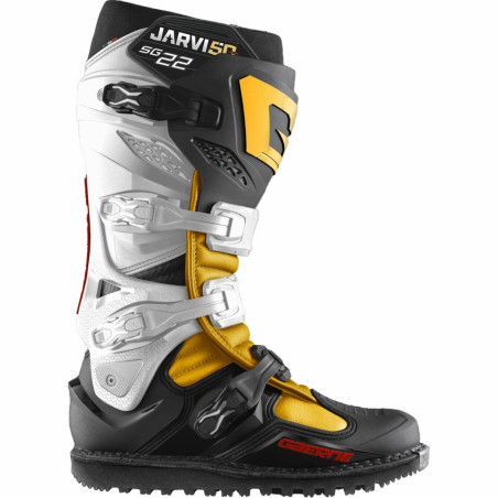 GAERNE BUTY CROSS/ENDURO MODEL SG-22 LIMITED EDITION JARVIS 50TH ANNIVERSARY KOLOR CZARNY/BIAŁY/ZŁOTY ROZMIAR 44,5
