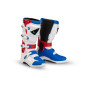 UFO BUTY XANDER CROSS / OFFROAD Z ZAWIASEM KOLOR BIAŁY NIEBIESKI CZERWONY ROZMIAR 42