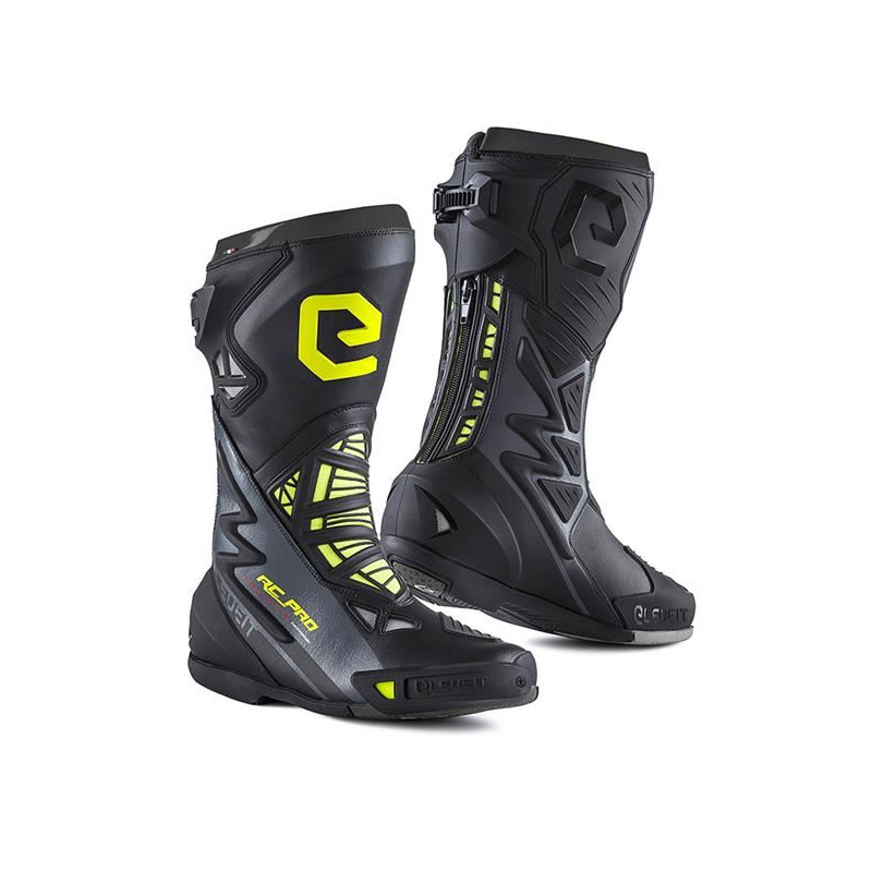 ELEVEIT WYPRZEDAŻ BUTY SPORTOWE WYSOKIE RC PRO BLACK KOLOR CZARNY/SZARY/ŻÓŁTY FLUO ROZMIAR 44