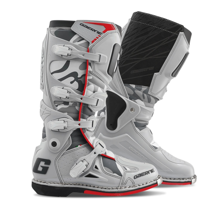 GAERNE BUTY CROSS/ENDURO FASTBACK ENDURANCE SNOW CAMO KOLOR SZARY/CZARNY/CZERWONY ROZMIAR 45
