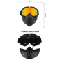 Gogle i maska motocyklowa Enduro Cross, paintball, rower
