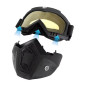 Gogle i maska motocyklowa Enduro Cross, paintball, rower