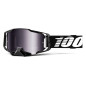 100 PROCENT GOGLE ARMEGA BLACK - MIRROR SILVER LENS - KOLOR CZARNY SZYBKA SREBRNE LUSTRO