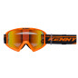 KENNY RACING GOGLE MODEL TRACK+ KID / JUNIOR / DZIECIĘCE ORANGE - RED LENS - KOLOR POMARAŃCZOWY/CZARNY SZYBKA CZERWONE LUSTRO
