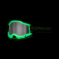 100 PROCENT GOGLE ACCURI 2 GLOW - MIRROR SILVER LENS - KOLOR SZARY/CZARNY SZYBKA SREBRNE LUSTRO
