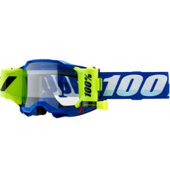 100 PROCENT GOGLE ACCURI 2 FORECAST ROLL-OFF BLUE - KOLOR NIEBIESKI/BIAŁY/ŻÓŁTY FLUO SZYBKA PRZEŹROCZYSTA