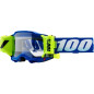100 PROCENT GOGLE ACCURI 2 FORECAST ROLL-OFF BLUE - KOLOR NIEBIESKI/BIAŁY/ŻÓŁTY FLUO SZYBKA PRZEŹROCZYSTA