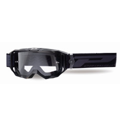PROGRIP GOGLE PG3300-322 TR VISION KOLOR CZARNY MAT (SZYBA PG3310 PRZEZROCZYSTA ANTISCRATCH, NO FOG, ANTI UV)
