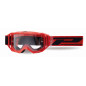 PROGRIP GOGLE PG3300-411 TR VISION KOLOR CZERWONY MAT (SZYBA PG3310 PRZEZROCZYSTA ANTISCRATCH, NO FOG, ANTI UV)