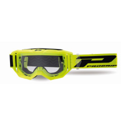 PROGRIP GOGLE PG3300-310 TR VISION KOLOR ŻÓŁTY FLUO MAT (SZYBA PG3310 PRZEZROCZYSTA ANTISCRATCH, NO FOG, ANTI UV)