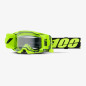 100 PROCENT GOGLE ARMATIC FORECAST ROLL-OFF NEON YELLOW - CLEAR LENS - KOLOR ŻÓŁTY FLUO/CZARNY SZYBA PRZEŹROCZYSTA