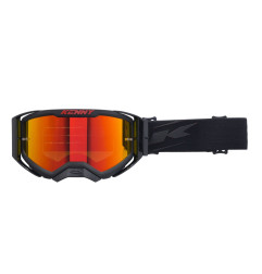 KENNY RACING GOGLE PERFORMANCE EVO 2 BLACK-MIRROR-LUSTRO KOLOR CZARNY