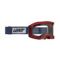 LEATT GOGLE VELOCITY 4.0 MTB GOGGLE CHILLI LENS CLEAR 83% - KOLOR BORDOWY/GRANATOWY SZYBKA PRZEŹROCZYSTA