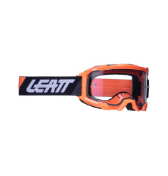 LEATT GOGLE VELOCITY 4.5 GOGGLE NEON ORANGE CLEAR 83% - KOLOR POMARAŃCZOWY FLUO/CZARNY SZYBKA PRZEŹROCZYSTA