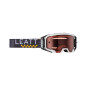 LEATT GOGLE VELOCITY 5.5 GOGGLE PEARL ROSE UC 32% - KOLOR BIAŁY/GRAFITOWY SZYBKA RÓŻOWE ZŁOTO