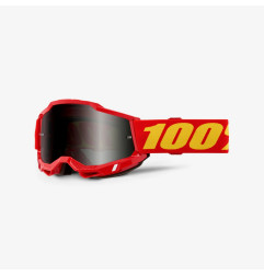 100 PROCENT GOGLE ACCURI 2 SAND RED - SMOKE LENS - KOLOR CZERWONY/ŻÓŁTY SZYBA PRZYCIEMNIANA