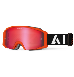 Gogle motocyklowe Airoh Blast XR1 Orange Matt szyba Red Mirrored (1 szyba w zestawie)