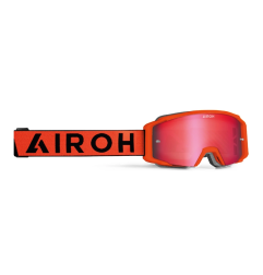Gogle motocyklowe Airoh Blast XR1 Orange Matt szyba Red Mirrored (1 szyba w zestawie)