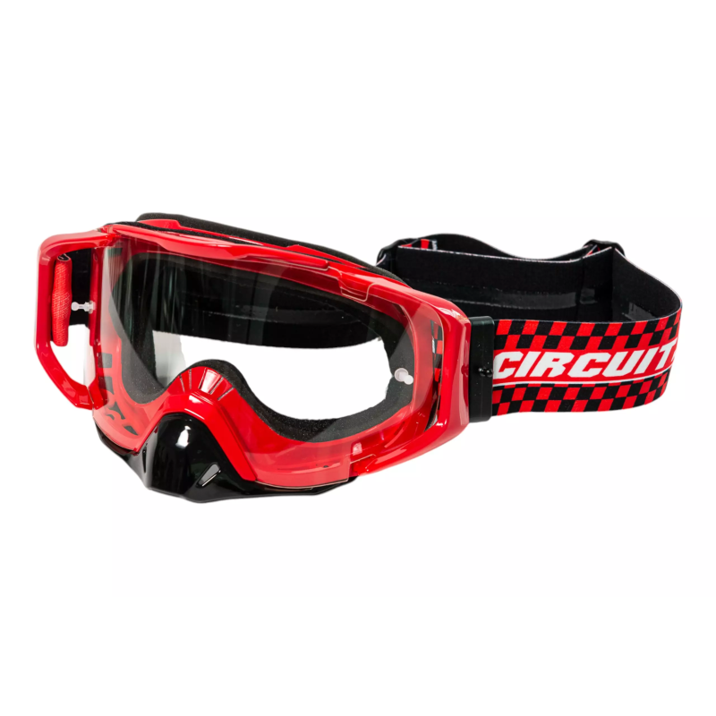 Gogle motocyklowe Circuit Quantum-N czerwony/czarny Gogle motocyklowe Circuit Quantum-N czerwony/czarny