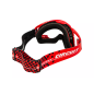 Gogle motocyklowe Circuit Quantum-N czerwony/czarny