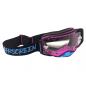 Gogle motocyklowe AirScreen Aero 01 EX czarny magenta błękitny wizjer przeźroczysty