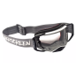 Gogle motocyklowe AirScreen Aero 03 MX szary biały czarny wizjer przeźroczysty