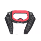 Gogle motocyklowe AirScreen Aero 04 MX czarny ciemny szary wizjer przeźroczysty