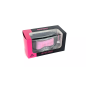 Gogle motocyklowe AirScreen Lite 01 EX szary pink wizjer przeźroczysty