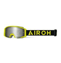 Gogle motocyklowe Airoh Blast XR1 Yellow Matt szyba Silver Mirrored (1 szyba w zestawie)