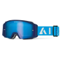 Gogle motocyklowe Airoh Blast XR1 Blue Matt szyba Blue Mirrored (1 szyba w zestawie)