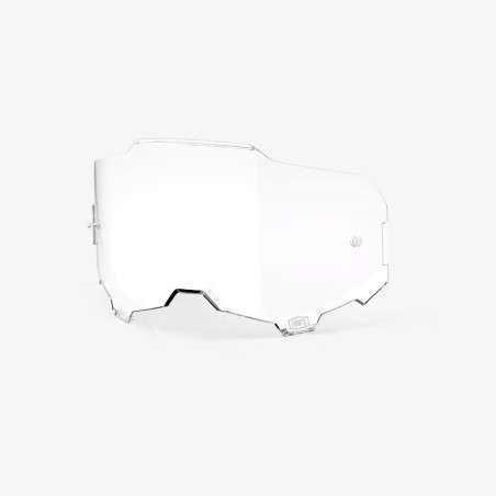 100 PROCENT ARMEGA / ARMATIC REPLACEMENT LENS CLEAR - SZYBA/SZYBKA/SZYBKA DO GOGLI ARMEGA / ARMATIC KOLOR PRZEŹROCZYSTY