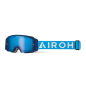 Gogle motocyklowe Airoh Blast XR1 Blue Matt szyba Blue Mirrored (1 szyba w zestawie)