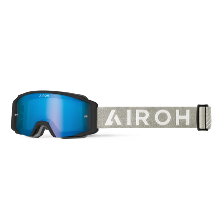 Gogle motocyklowe Airoh Blast XR1 Black Matt szyba Blue Mirrored (1 szyba w zestawie)